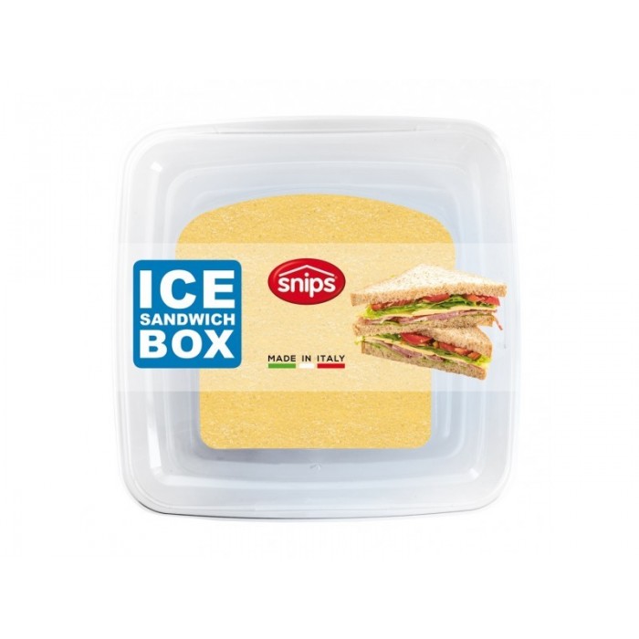 SNIPS TAKE AWAY ICE - pojemnik na kanapki z wkładem chłodzącym 0,5L